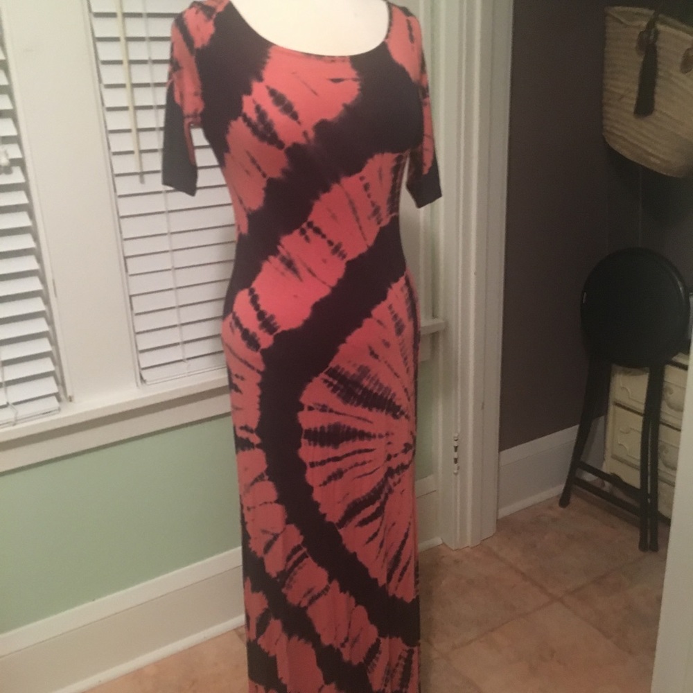 Resort wear Tie Dye Maxi
